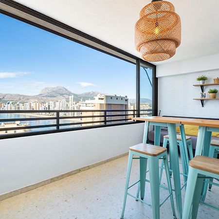 Trinisol Apartment Sea Views 6E Levante Beach Benidorm Bagian luar foto