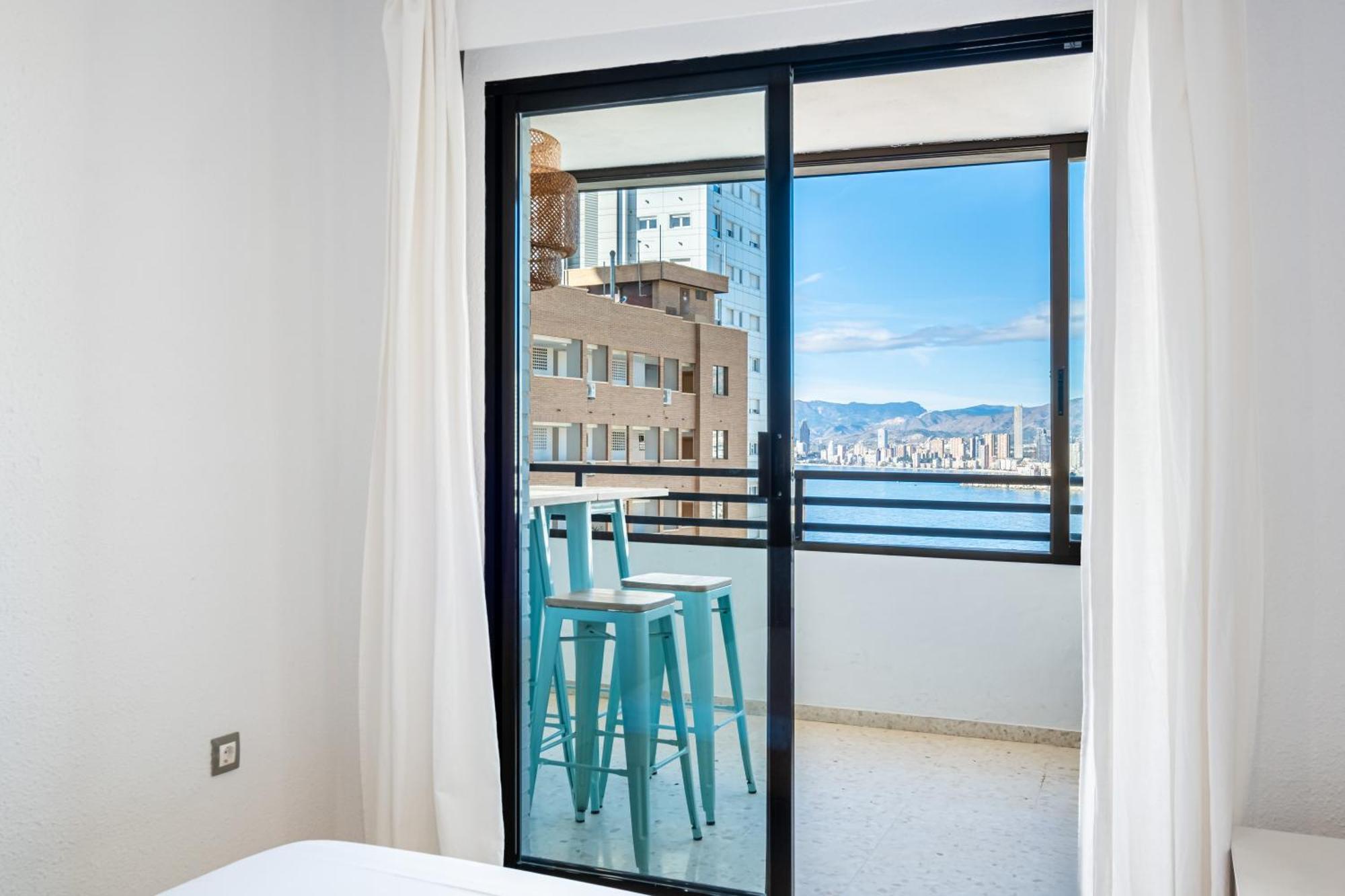 Trinisol Apartment Sea Views 6E Levante Beach Benidorm Bagian luar foto