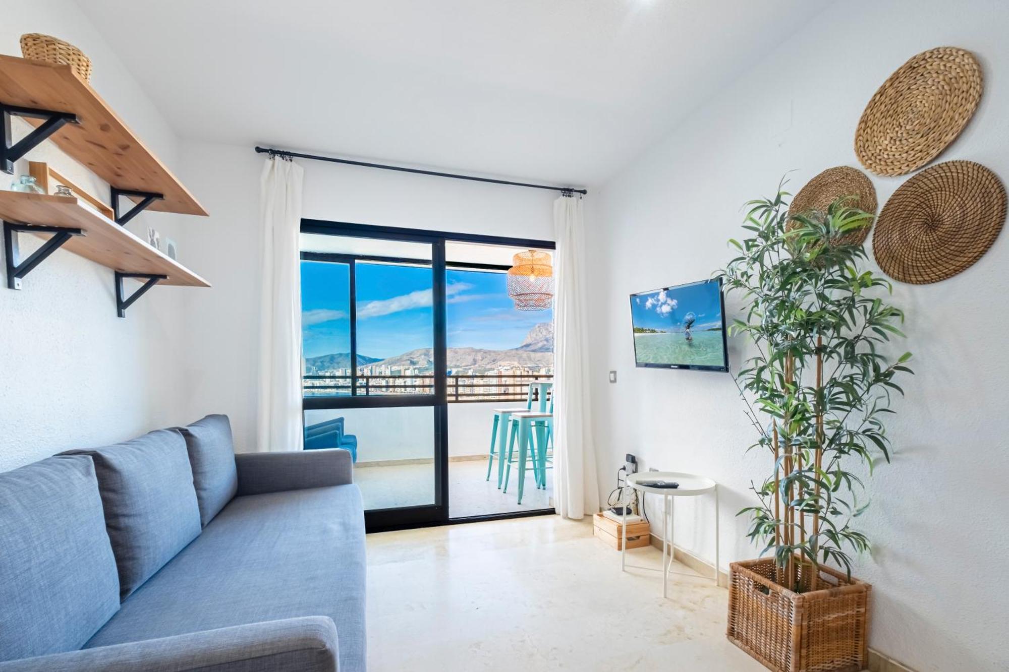 Trinisol Apartment Sea Views 6E Levante Beach Benidorm Bagian luar foto
