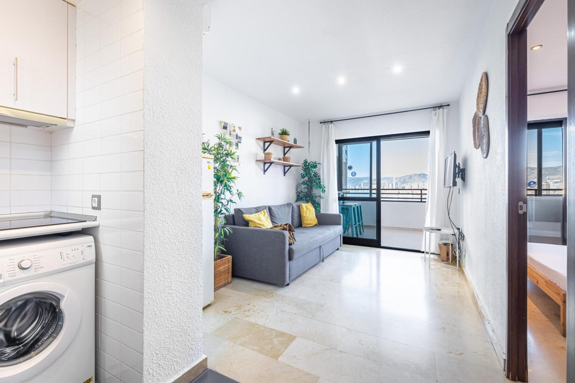 Trinisol Apartment Sea Views 6E Levante Beach Benidorm Bagian luar foto