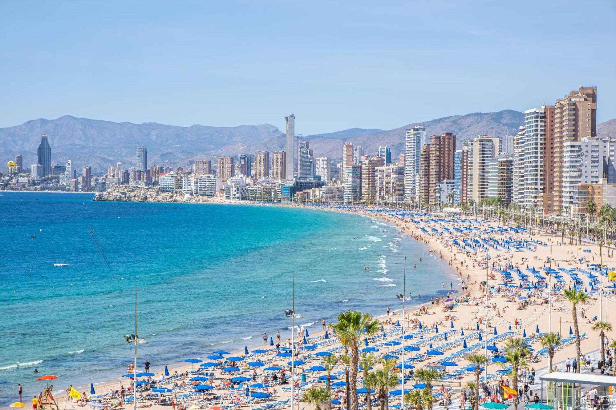 Trinisol Apartment Sea Views 6E Levante Beach Benidorm Bagian luar foto